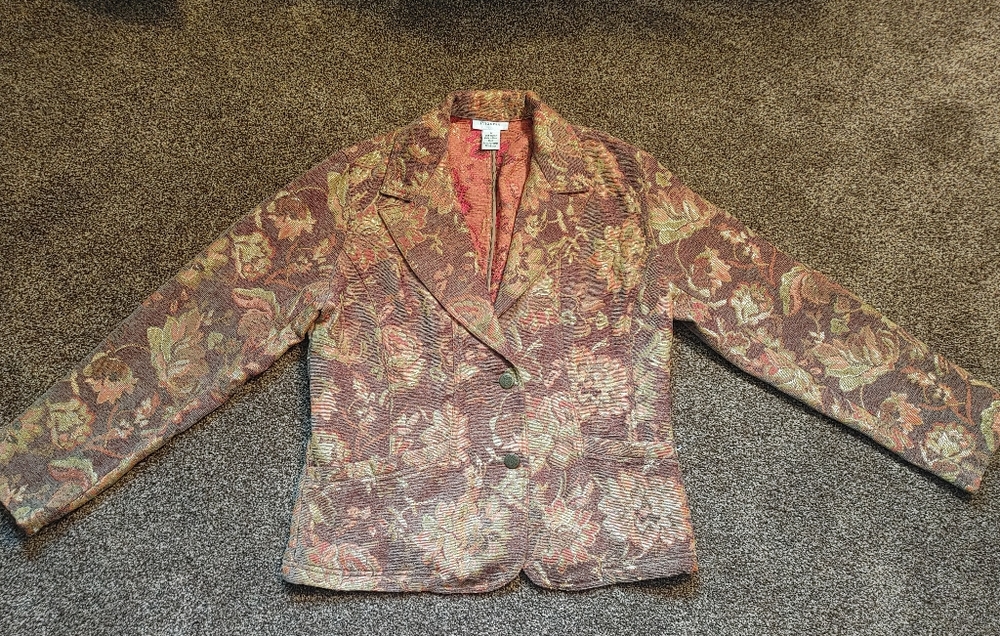 Gold Brown Vintage Blazer